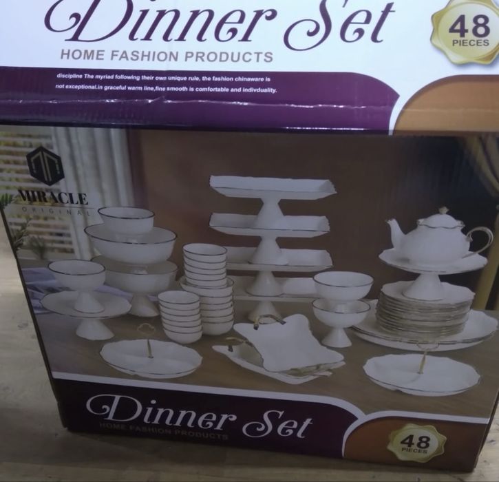 Сервис на 12 персон, 48 предметов, для чаепития, новый со склада