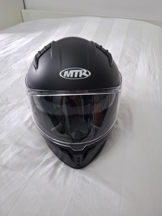 Casti moto MTR cu aerisire si viziere solare