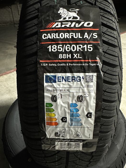 Нови Всесезонни Гуми Arivo A/S 185/60R15 88H XL Нов Dot 1856015