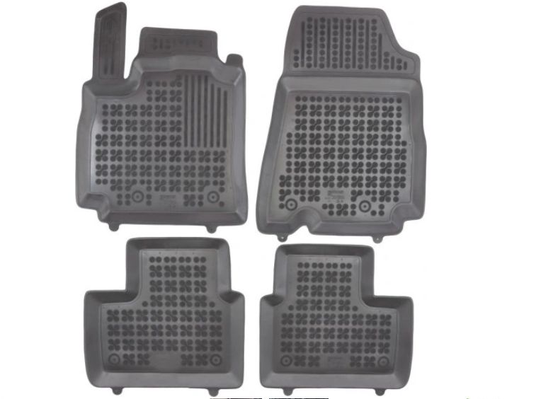 Covorase auto Renault Arkana, 05.2019-, negru; elastomer
