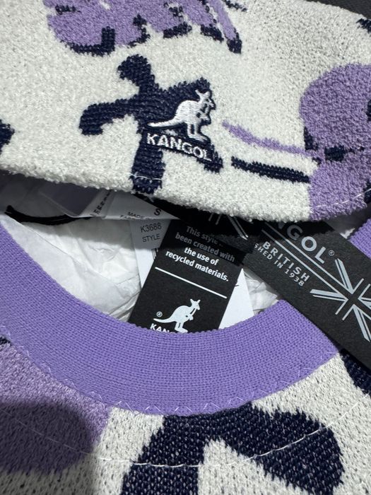 Sapca Kangol Plant Love 504 alb ecru