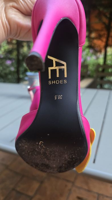 Sandale cu toc AE Shoes