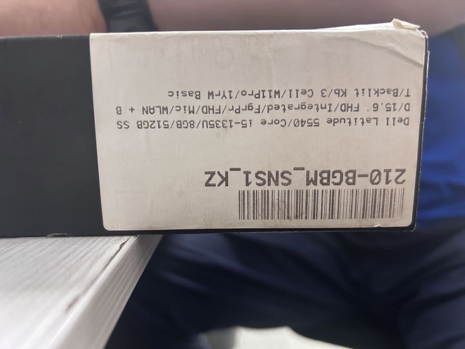 ноутбук Dell latitude 5540 core i 5 8 GB
