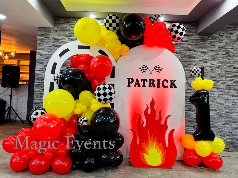 Decor personalizat / pachet fum greu arcada baloane decor