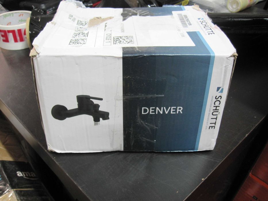 Robinet baterie pentru cadă SCHÜTTE Denver 44306, negru mat