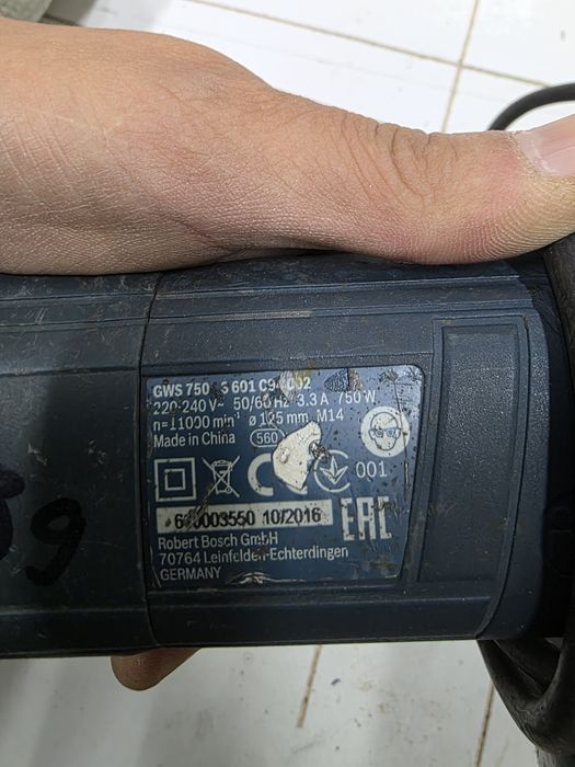 Болгарка Bosch на запчасти 3шт