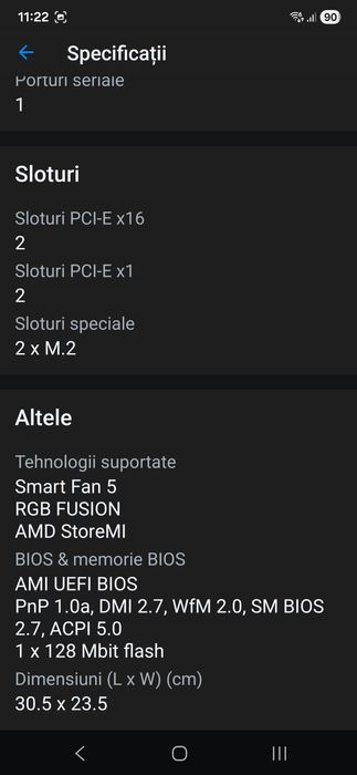 Placa de baza Aorus Elite B450