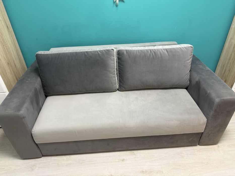 Canapea extensibila cu lada depozitare !