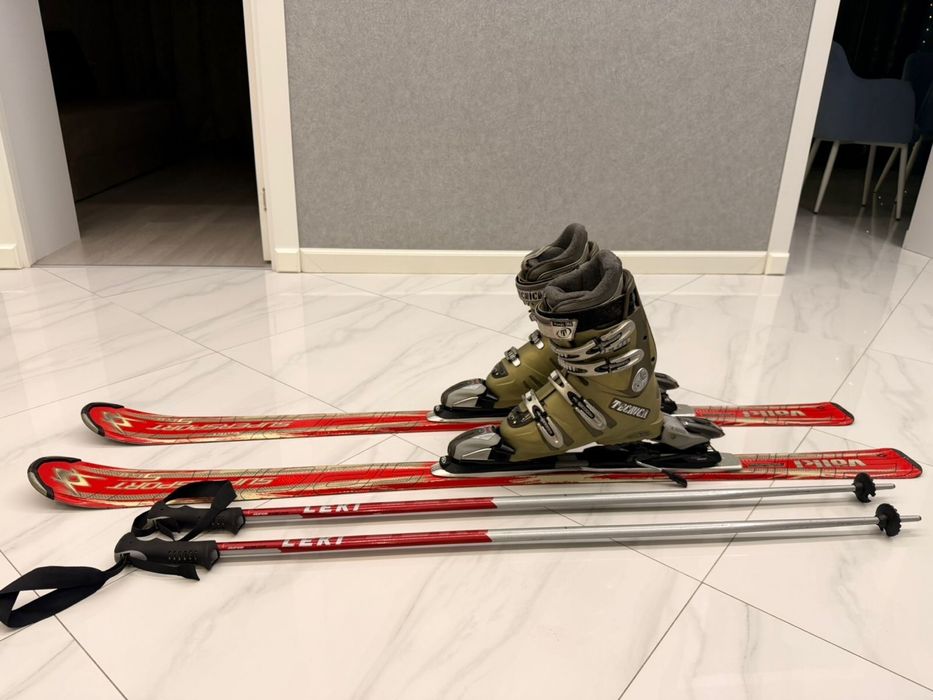 Горные лыжи, комплект