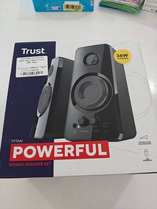 Boxe PC Trust Tytan 2.0 ,36W
