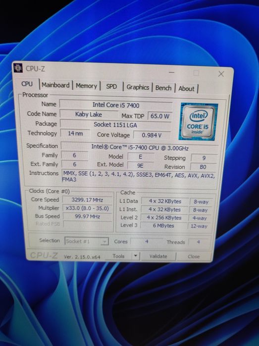 Kit placă de baza MSI Z270-A PRO + I5 7400