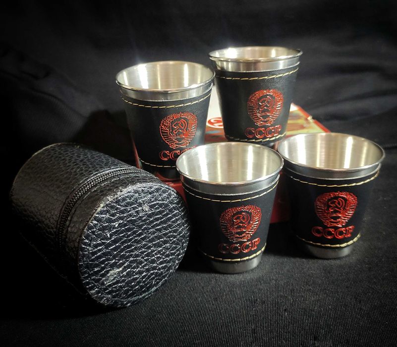 Стопки Походные СССР. 4 шт. 60 мл.