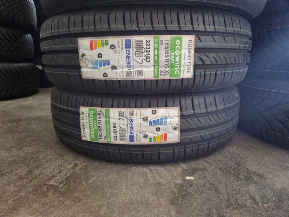 Anvelope de VARA - 185/65/15 92T XL - KUMHO EcoWing - NOU - DOT 4323 !