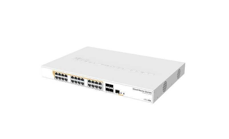 Коммутатор - MikroTik POE CRS328-24P-4S+RM