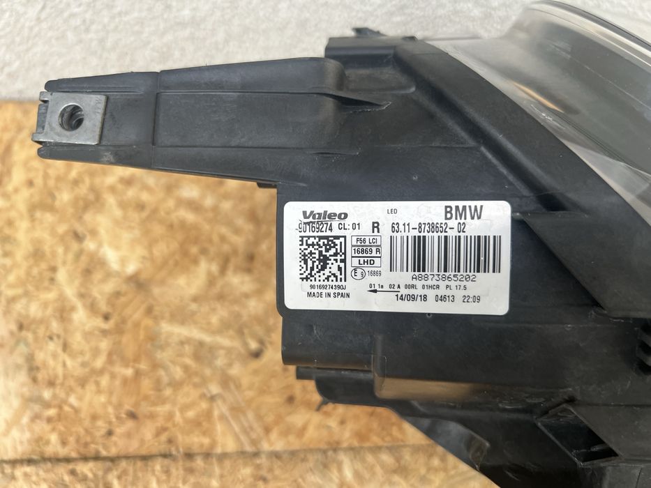 Far dreapta Mini F54 F55 F56 F57 LCI Facelift 2018+ Full LED Original