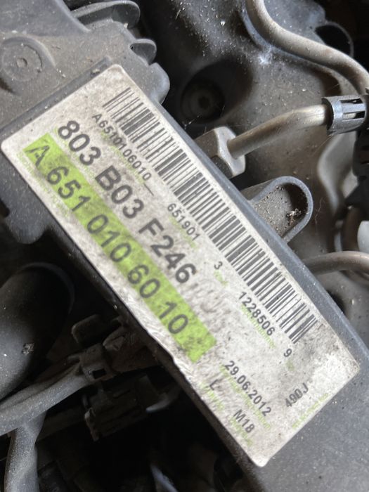 Anexe OM651.901 Mercedes A B class 1.8 CDI euro5 cutie manuala turbina