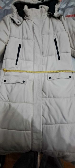 Зимно яке естествена кожа