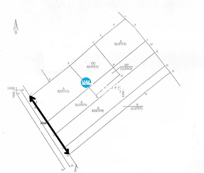 Teren intravilan de vanzare in Iasi, zona Copou