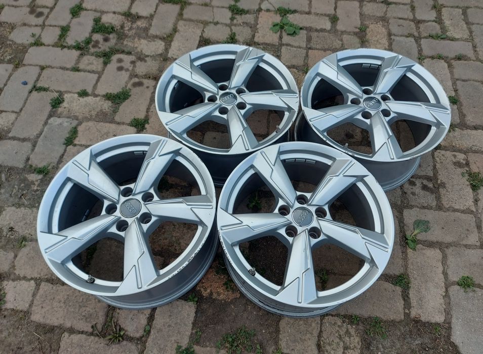 Set 4buc jante originale senzori aliaj Audi R18 - 8Jx18H2 ET39 5x112