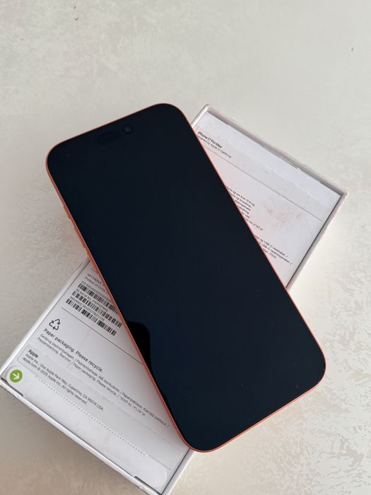 iPhone 17 Pro Max Cosmic orange 512gb