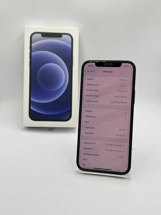 Iphone 12 / 128 GB 100% BAT / Factura / Garantie #53786