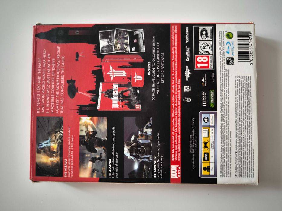 Wolfenstein New Order Occupied Edtion PS3 Playstation 3 ПС3