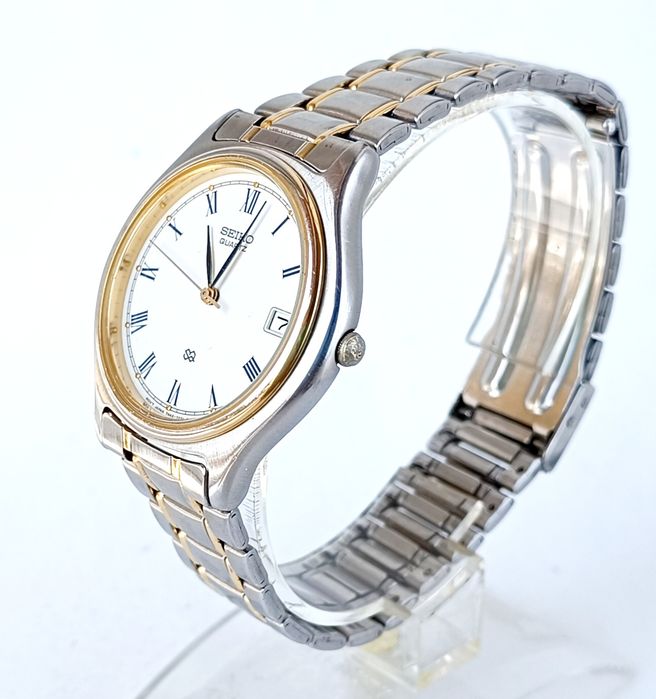 . Мъжки винтидж кварцов спортен часовник Seiko 7N42-7011