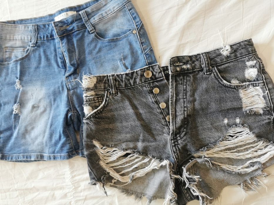 Къси Дънкени панталони/поли размер S/XS