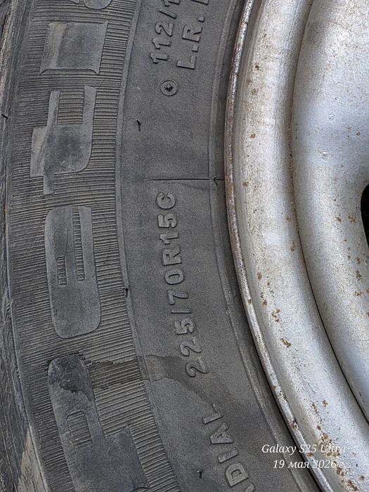Колеса в сборе 225х70 R15С