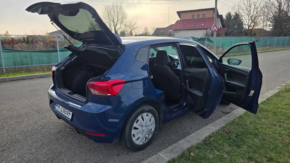 Seat Ibiza M1 an 2019 Albastru, benzina, euro 6, stare  impecabila