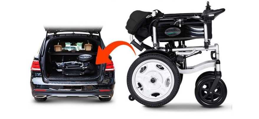 Scaun cu rotile electric înclinabil pentru persoane cu dizabilități