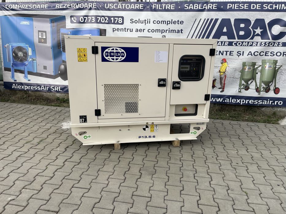 Generator de curent 10kw Perkins FG Wilson 13,5Kva - Disponibile 8 Buc