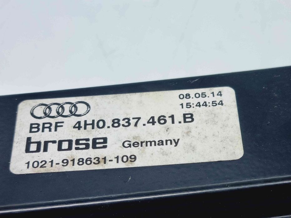 Macara electrica geam stanga fata Audi A8 D4 (4H2, 4H8, 4HC, 4HL) [Fab