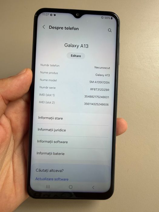 Telefon Samsung A13 smartphone ieftin