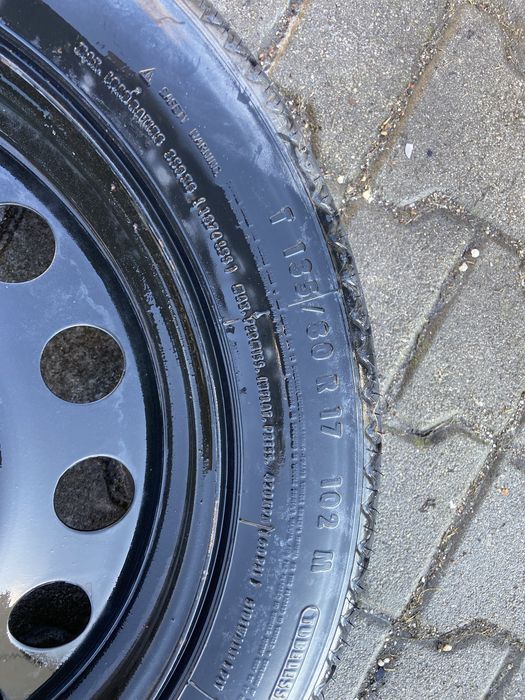 Резервна джант с гума 17 цола БМВ Е60