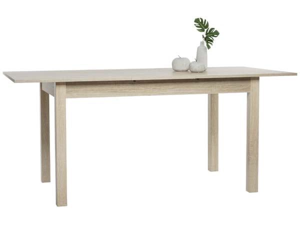 Разтегателна трапезна маса от дъб Сонома Кобург 120/70/77 СМ