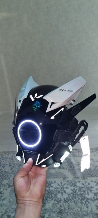 Маска, киберпанк,