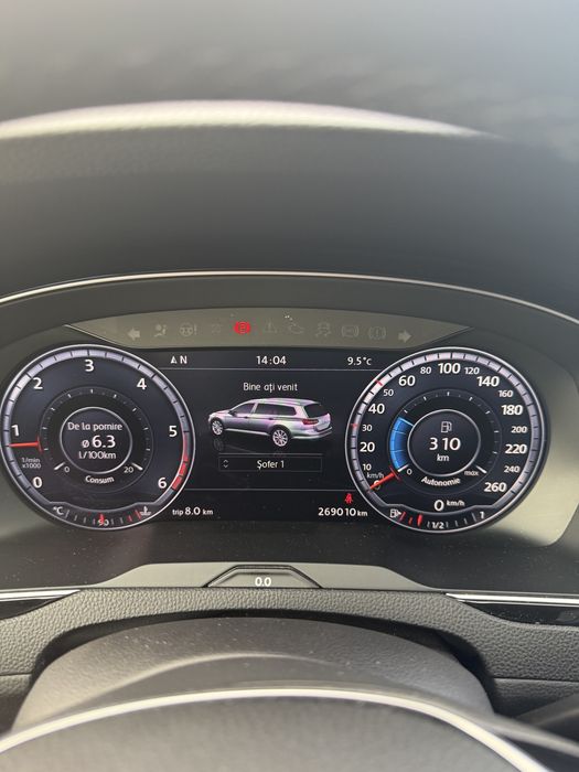 VW Passat B8 R-line 2.0 TDI 150 CP, fara AdBlue