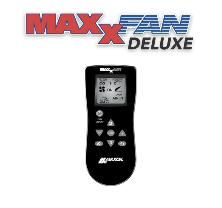 Trapa MaxxFan Deluxe cu ventilator 12V pt rulota, autorulota, camper