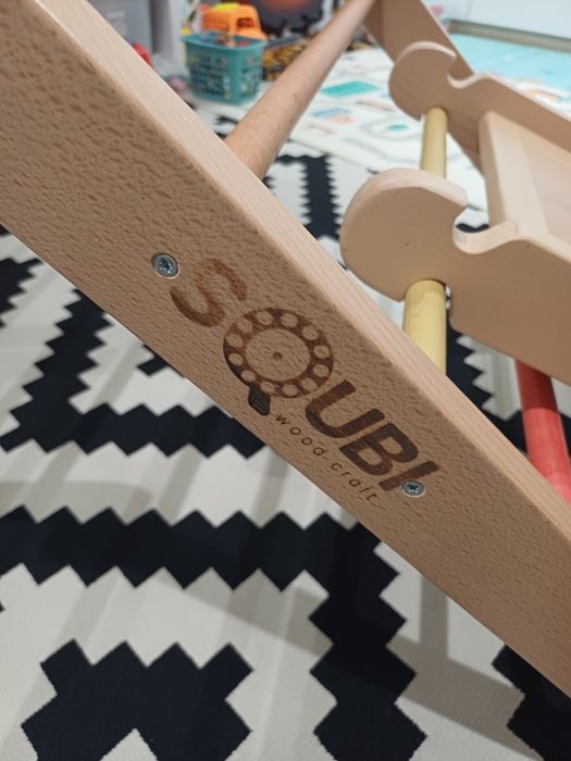 Pikler Montessori cu accesoriu de catarat si tobogan