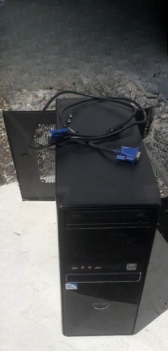 Корпус с блоком 400w и кабель , системная плата нерабочая