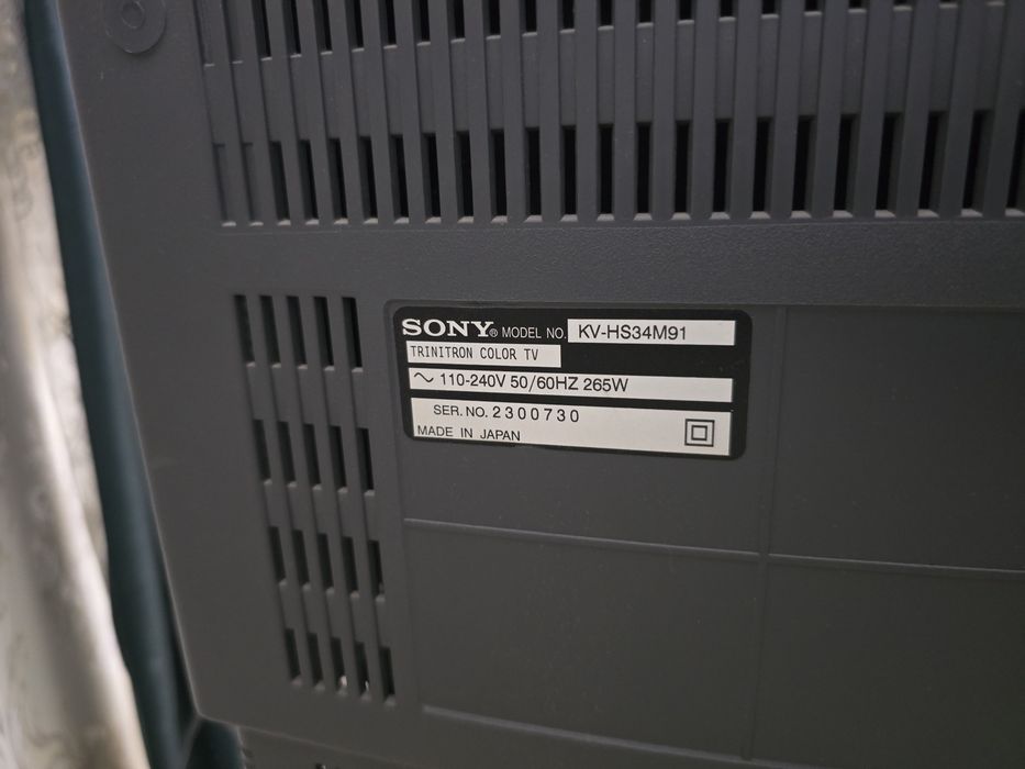 SONY TRINITRON Япония телевизор 82 ва подставка дюйм