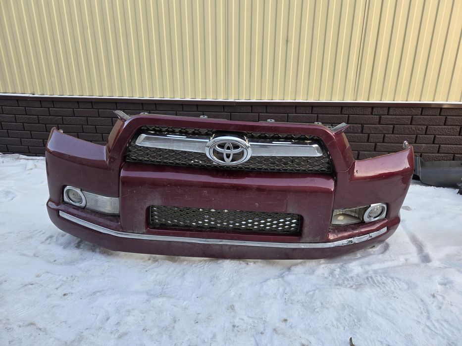 Бампер и фары на тойота 4 Руннер