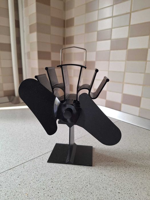 Ventilator Sobă Auto-Alimentat - Îmbunătățește Căldura în Casă!