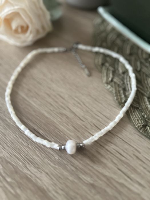 Колие Makasi седеф и перла