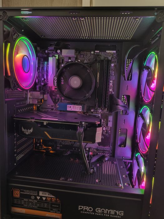 Pc Gaming Ryzen 5 2600/ 16 gb ram/ gtx1660/ nvme
