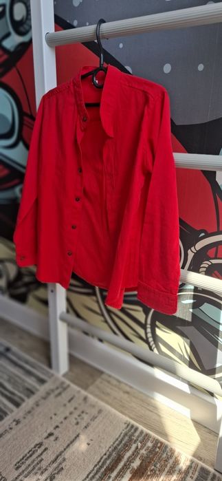 Рубашка красная на мальчика