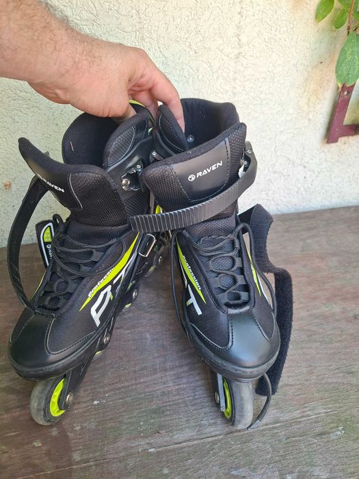 Role inline Raven Profession Black/Lime 38 - 42 (marimea L)
