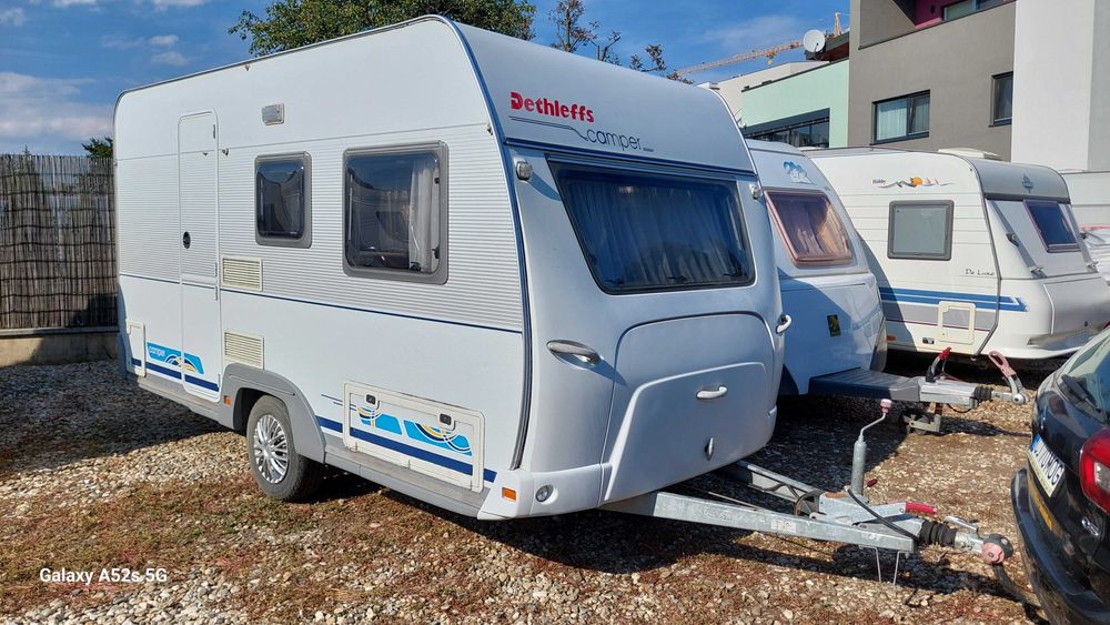 Rulota Dethleffs Camper 420-cu panou solar si baterie-avem 7 rulote in stoc