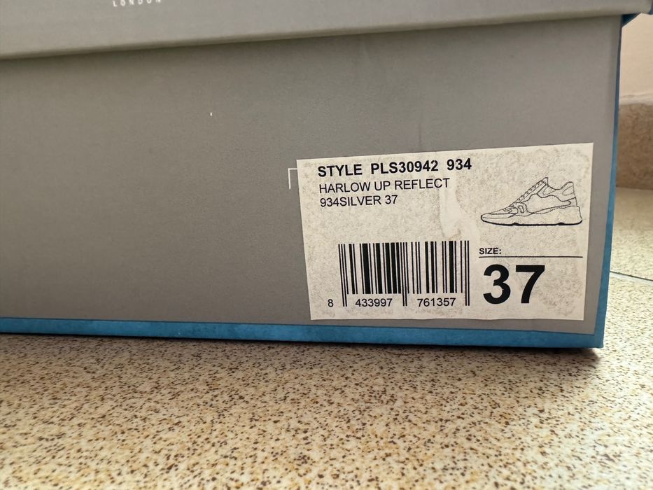 Pepe Jeans London -велурени спортни обувки Harlow up Reflect 37 номер